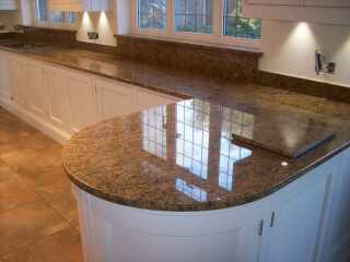 If you have a white kitchen, can you tell me what counter surface you have