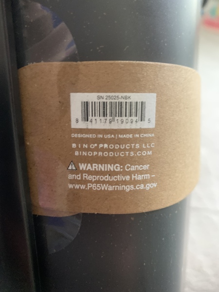 What’s with the Californian safety warning on TKMaxx products?