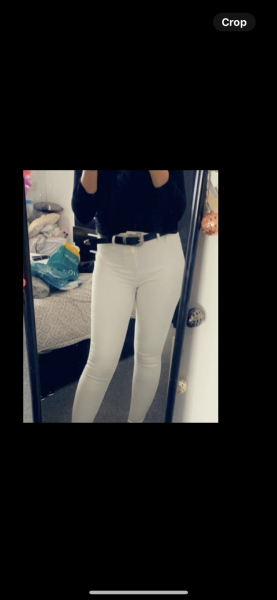 Are white skinny jeans a massive no no ?