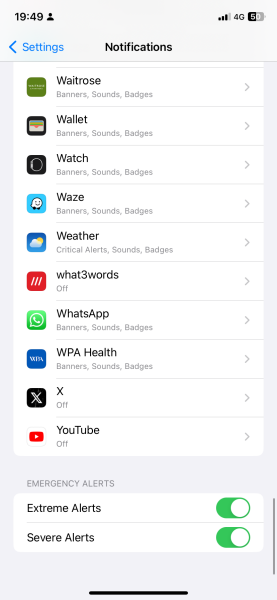 No sound with WhatsApp notifications