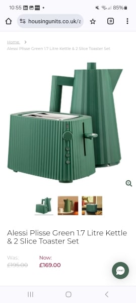 Have been asked to buy a “cool kettle and toaster” for a 20-something. Help