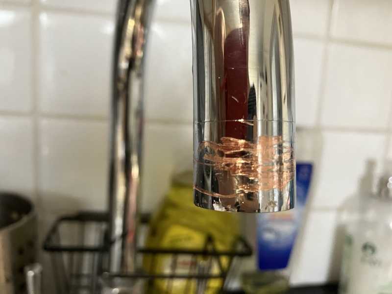 To ask how the FUCK I get this aerator off my kitchen tap?