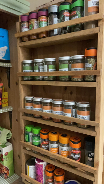 Show me how you store your spices
