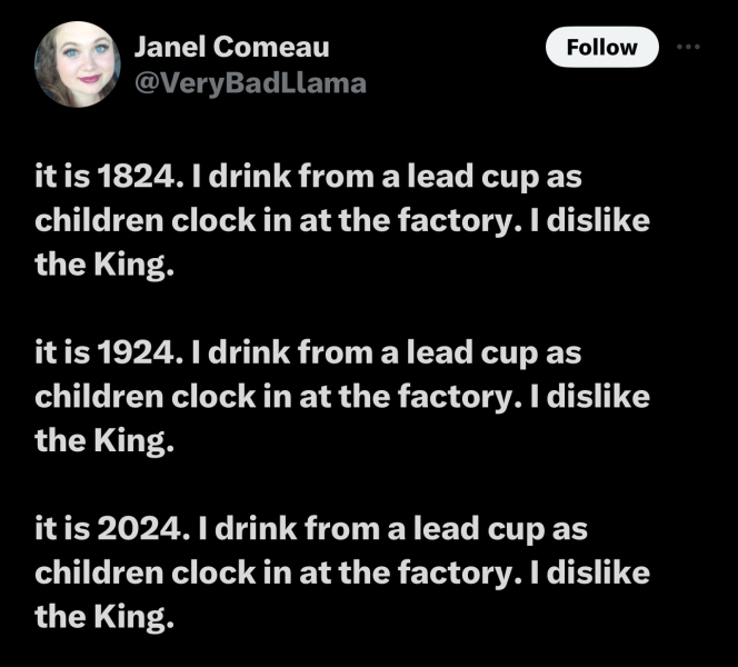 To not get the Stanley Cup thing