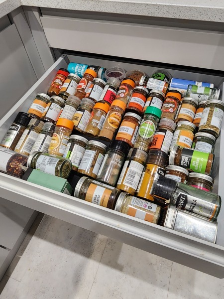 Show me how you store your spices