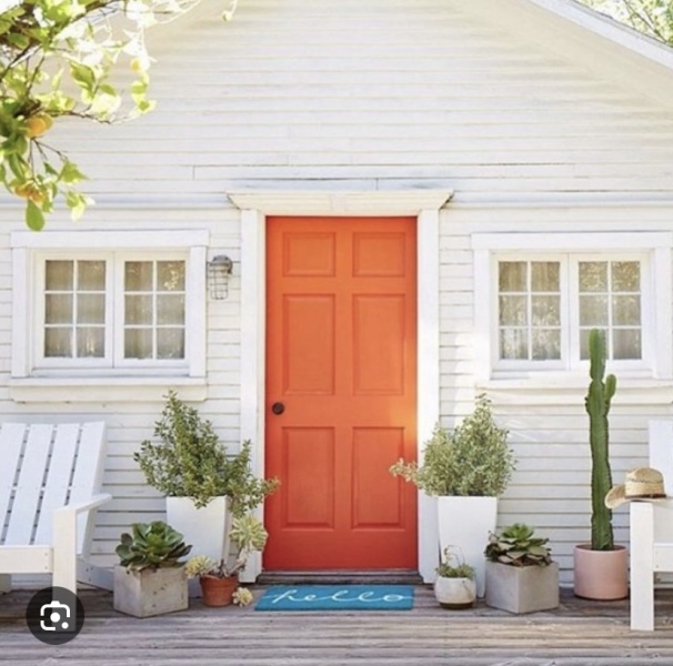 What colour would you paint this front door?