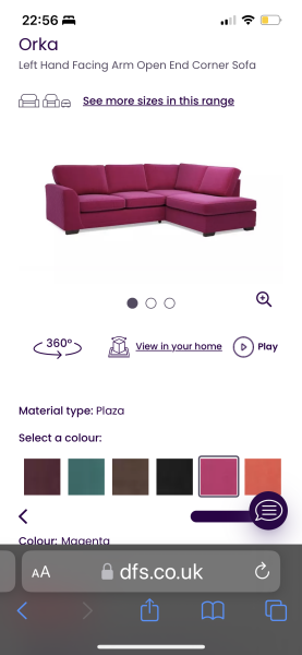 Should I buy a bright pink velvet sofa