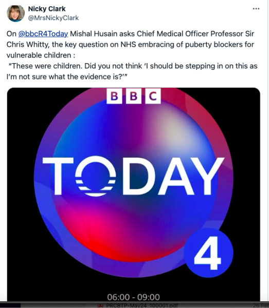 Debate happening in House of Commons: Victoria Atkins on fire