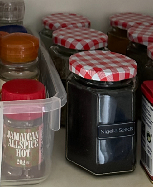 Show me how you store your spices