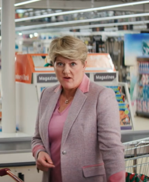 Claire Balding's pink jacket (pic included)