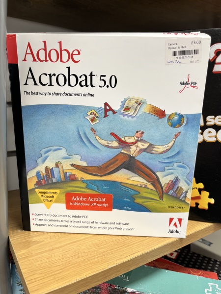 The ultimate “ambitious pricing in charity shops” find?