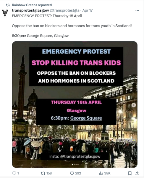 The Scottish Greens are revolting