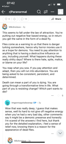 The Line of Flies