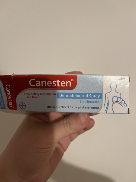 Fungal ear infection- wrong spray- burns?!