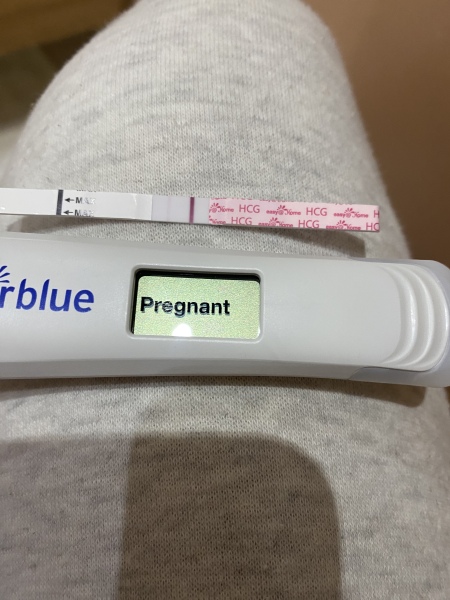 BFP after first failed IVF? What the actual F