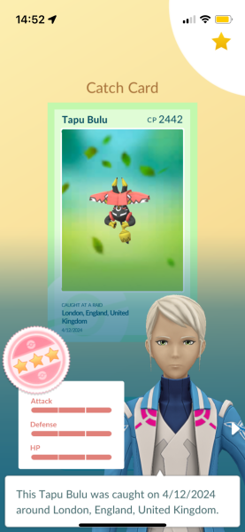 Routine Sparkles Pokémon Go 