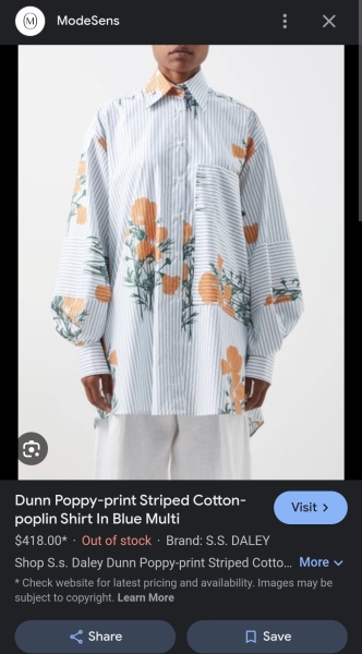 Olivia Laing's shirt