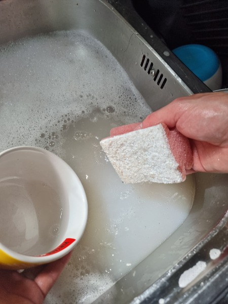Washing up - is DH filthy or am I overreacting?