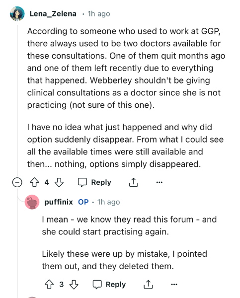 What is happening at GenderGP?