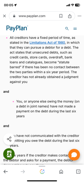 25 year old debt - letter out of the blue
