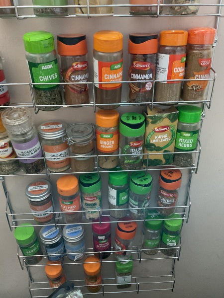 Show me how you store your spices