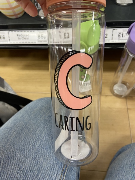 Mumsnet shopping magic - Tesco alphabet personality mug