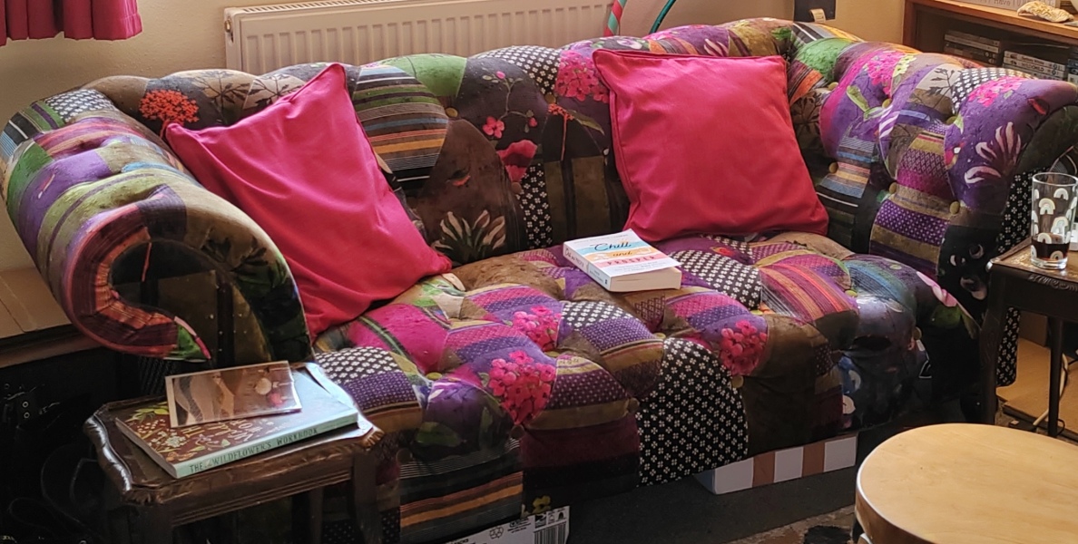 Should I buy a bright pink velvet sofa