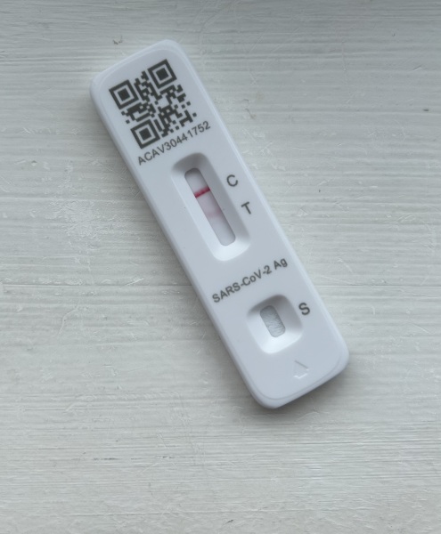 Very obvious positive test two hours out of time frame?