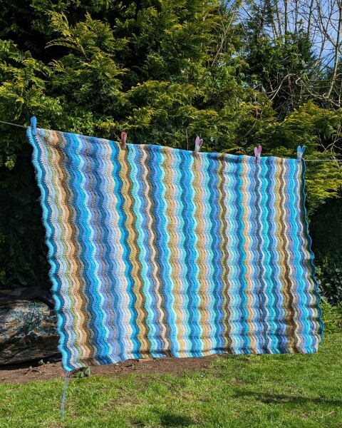 It's crochet,  knit and natter thread 11. So much yarn we need a yarn barn.