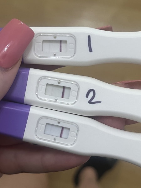 15 DPO. Is this line too faint?