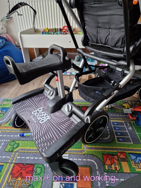 Cybex Eezy S Twist + 2 with a buggy board?