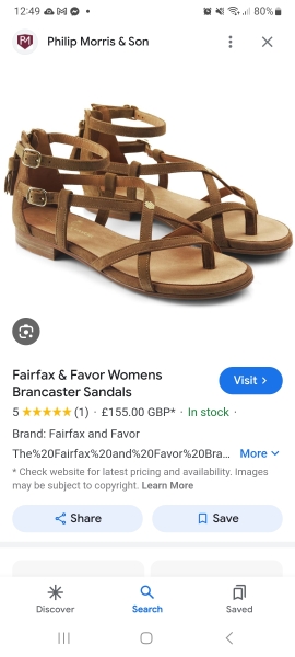 Are there any sandals similar to these?