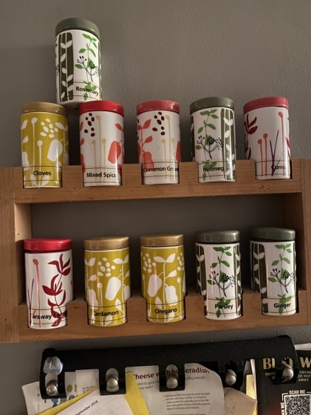Show me how you store your spices