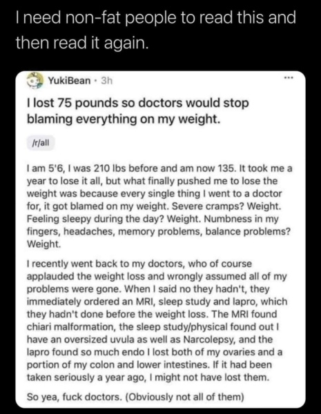 All these people taking weight loss appetite suppressant drugs?!!
