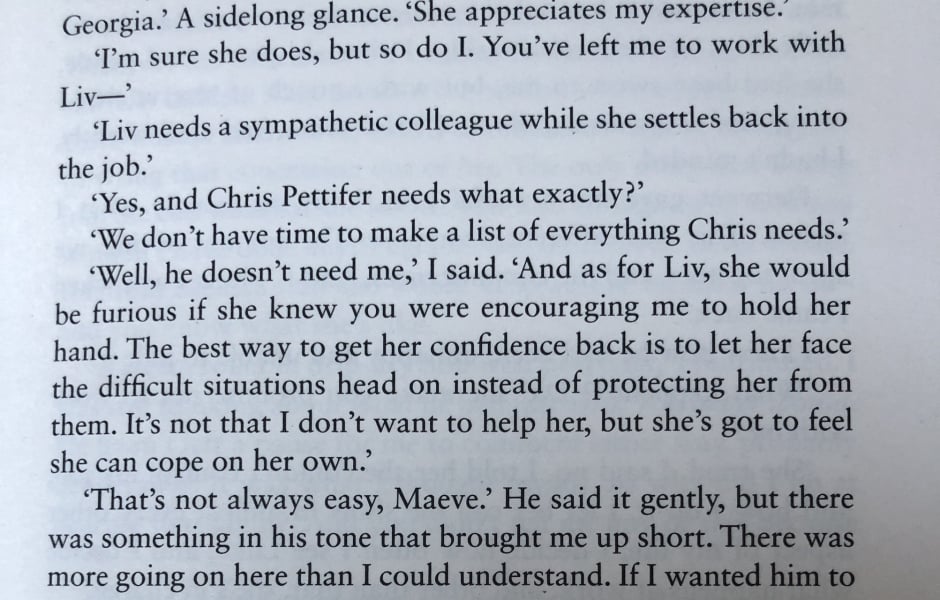 I need to talk about Maeve Kerrigan - includes The Secret Room[SPOILERS] *Title edited by MNHQ*