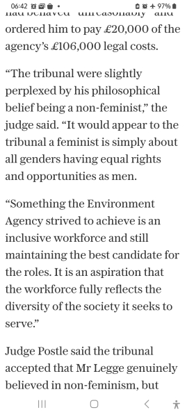 Feminism isn't about women's rights
