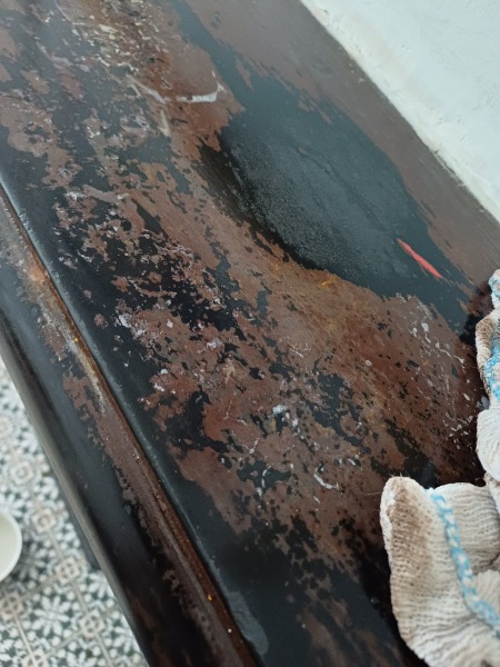 What drink has done this to my fireplace?