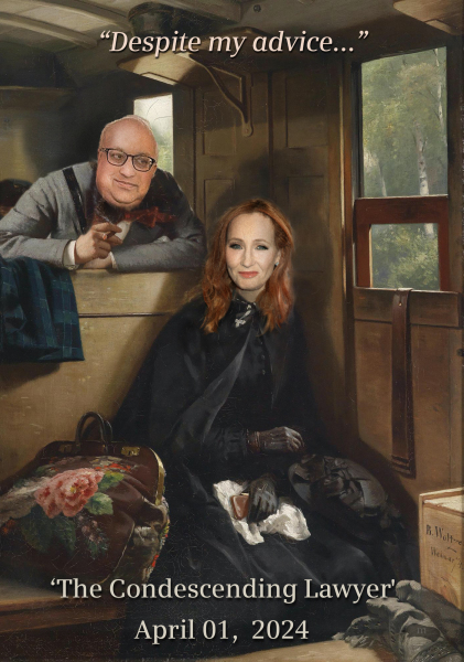 JKR exposing Scottish hate crime laws for what they are