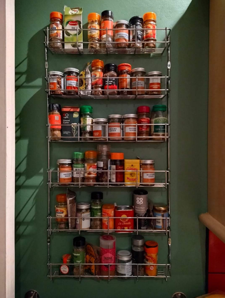 Show me how you store your spices