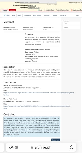 A corpus-assisted discourse analysis of linguistic transphobia on Mumsnet