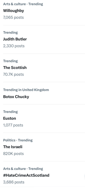 JKR exposing Scottish hate crime laws for what they are