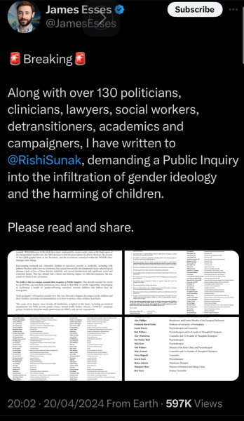 Following Cass, it's time for a Public Inquiry