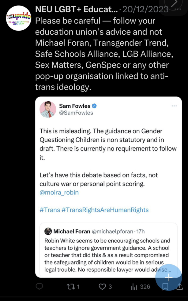 Cass review - out on Wednesday