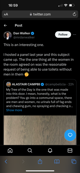 Gender neutral toilets