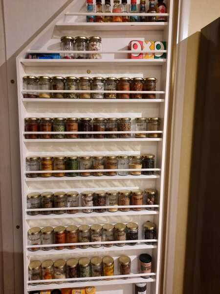 Show me how you store your spices