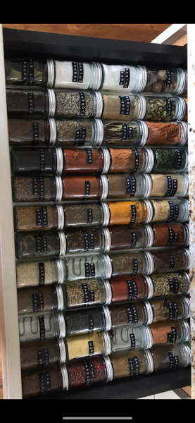 Show me how you store your spices