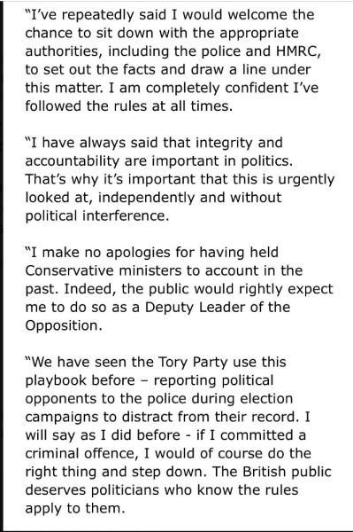Is Angela Raynor a liar or is it all anti Labour media bias?