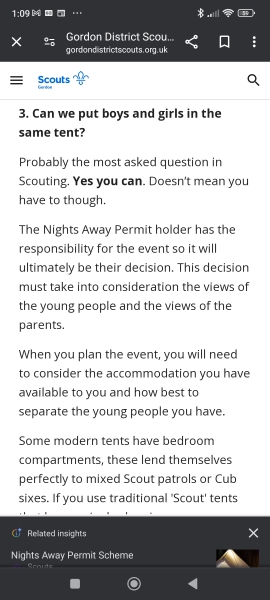 To not want child I don't know bunking in with us?