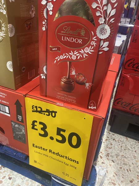 Reduced Easter eggs