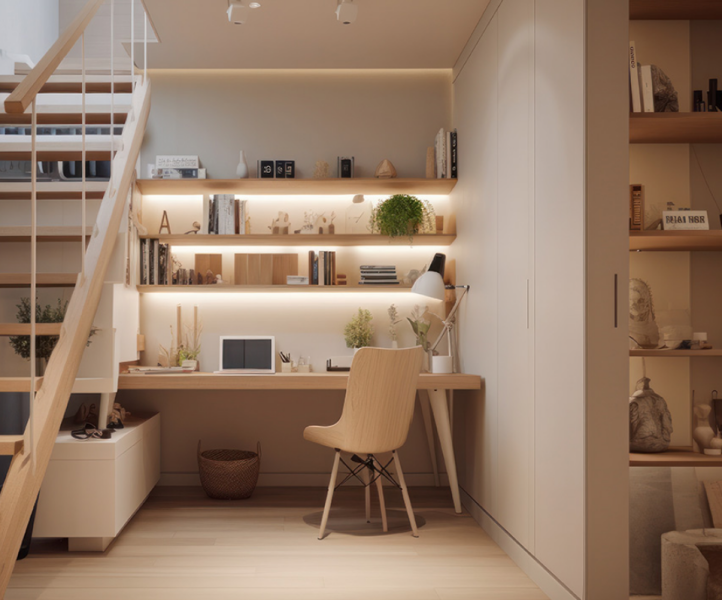 Creating a tiny study - would this work?